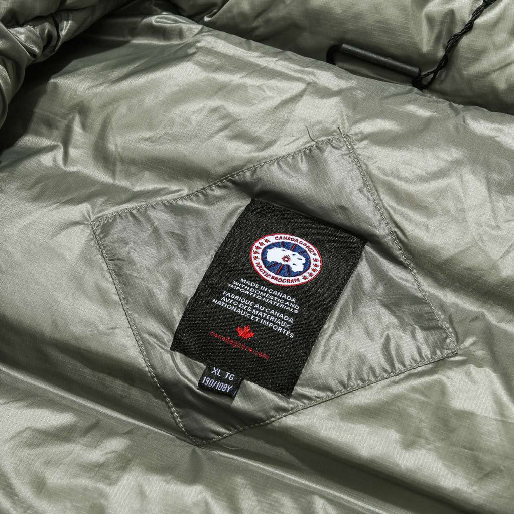 Canada Goose Military Green Packable Down Vest
