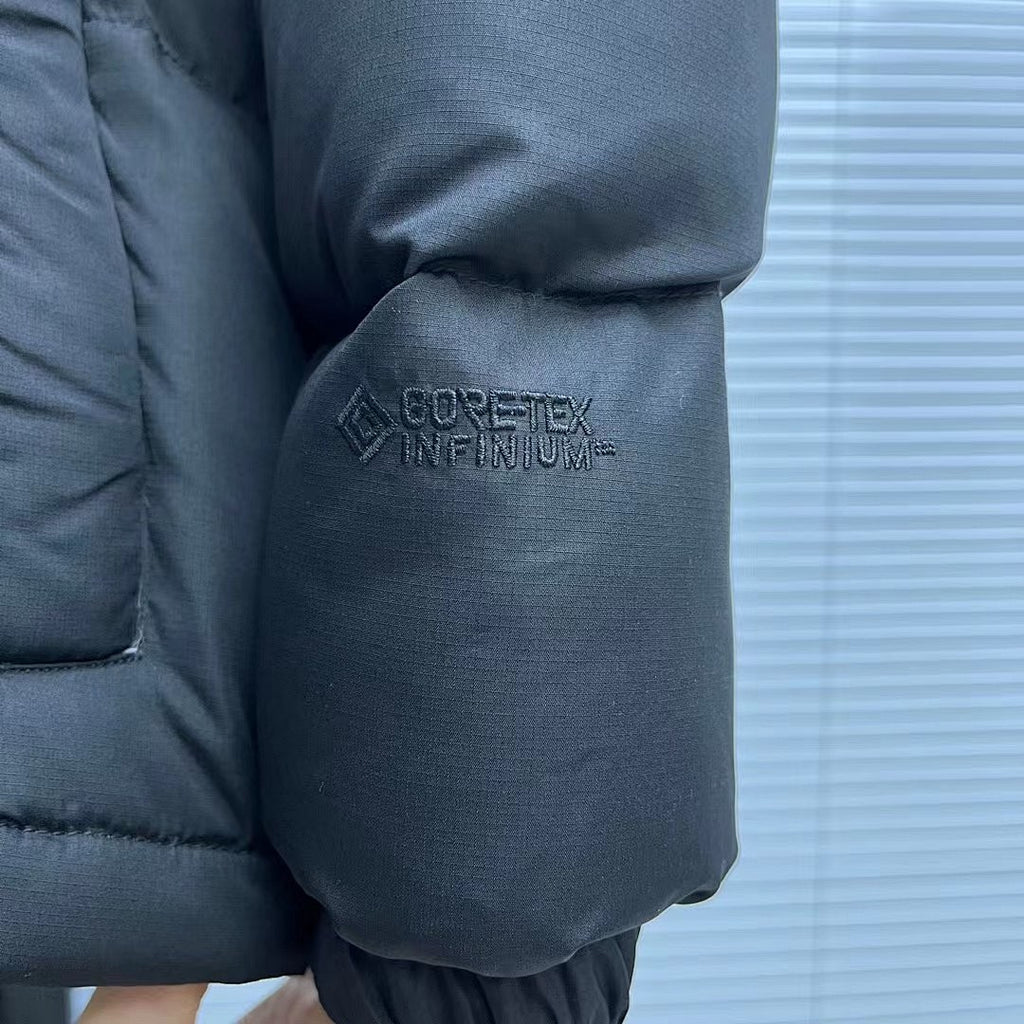 The North Face Purple Label Black Nuptse Down Jacket – GORE-TEX INFINIUM Nanamica Hooded