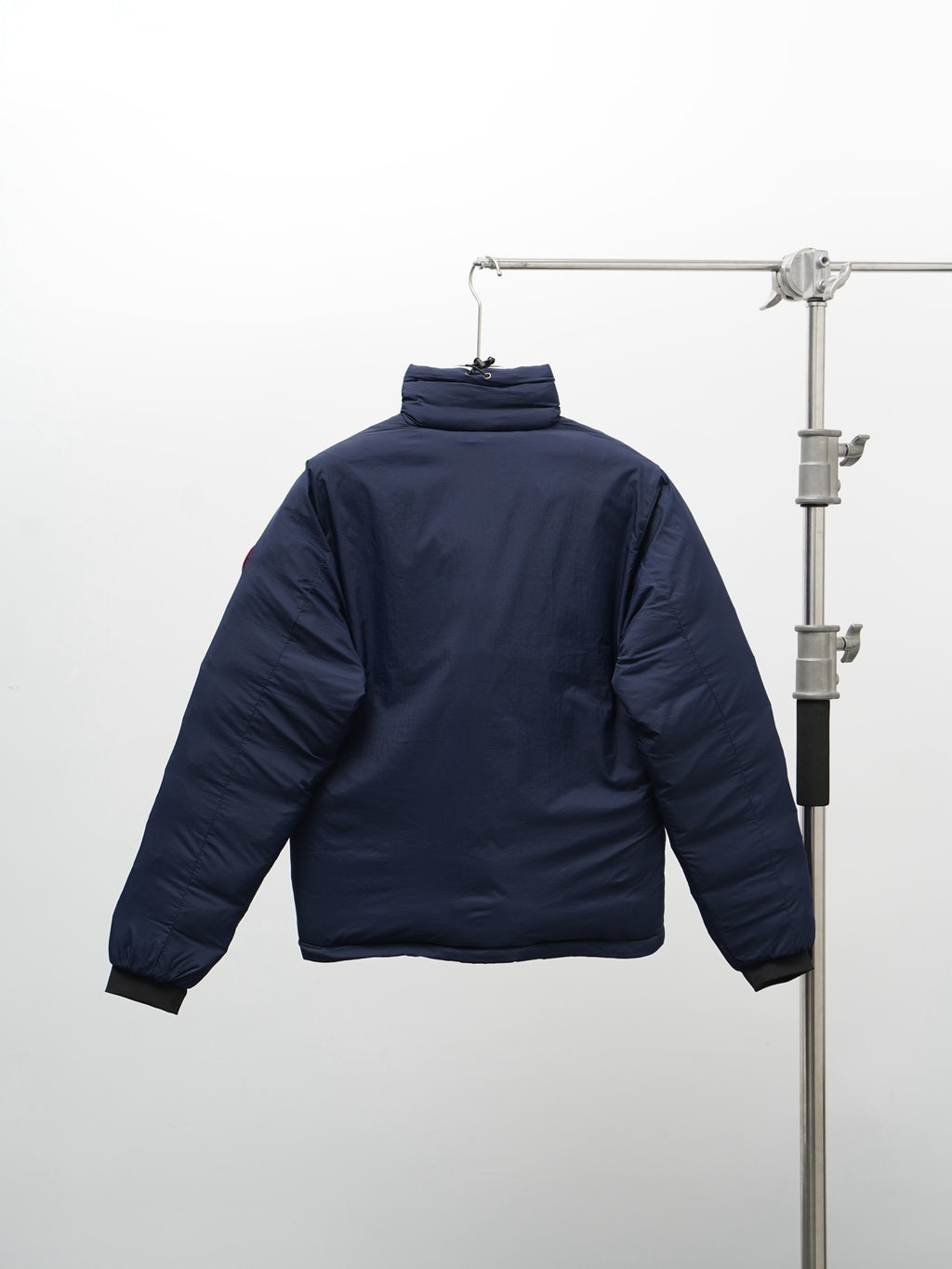 Canada Goose Navy Blue Smooth Shell Down Bomber Jacket – Chest Zip Pocket