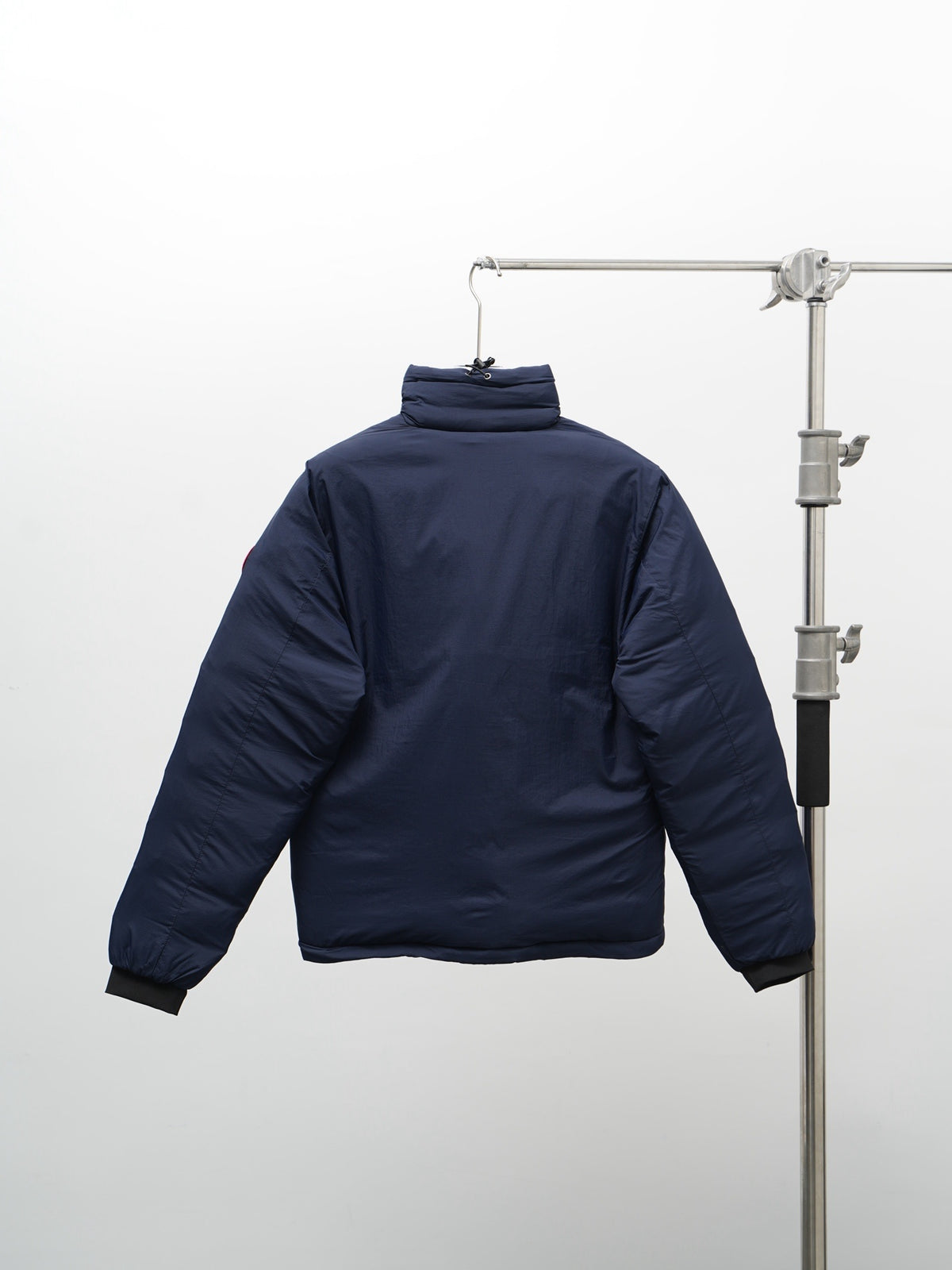 Canada Goose Navy Blue Smooth Shell Down Bomber Jacket – Chest Zip Pocket