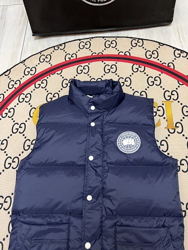 Canada Goose Navy Blue Arctic Program Down Vest