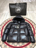 Canada Goose Black Glossy Quilted Down Puffer Jacket