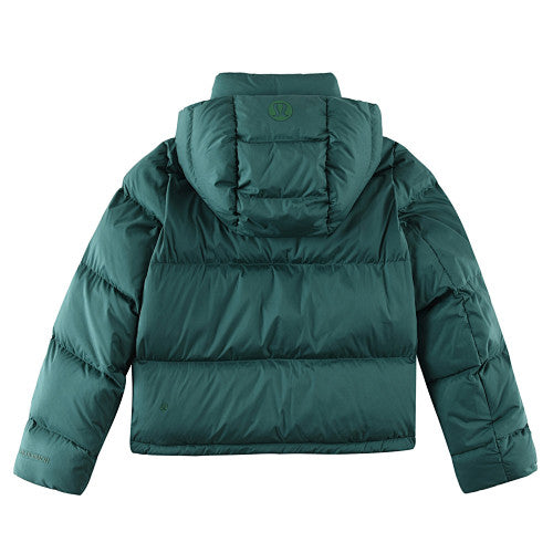 Lululemon Forest Green Wunder Puff Hooded Down Jacket – Women’s Tonal Edition