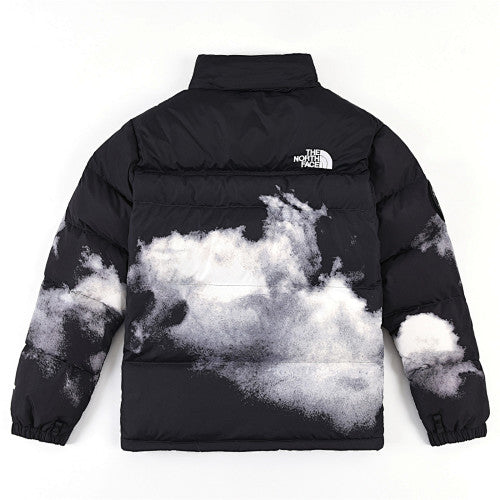 The North Face Black Cloud Print Nuptse 1992 Down Jacket – 30th Anniversary Badge 700-Fill