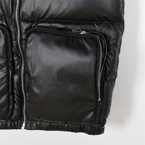 Prada Black Gloss Down Vest