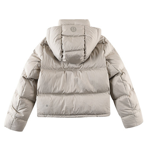 Lululemon Khaki Wunder Puff Hooded Down Jacket – Women’s Tonal Edition