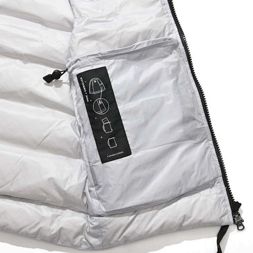 Canada Goose White Packable Down Vest