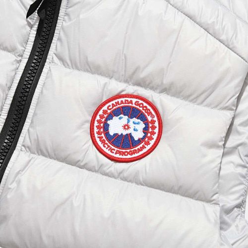 Canada Goose White Packable Down Vest