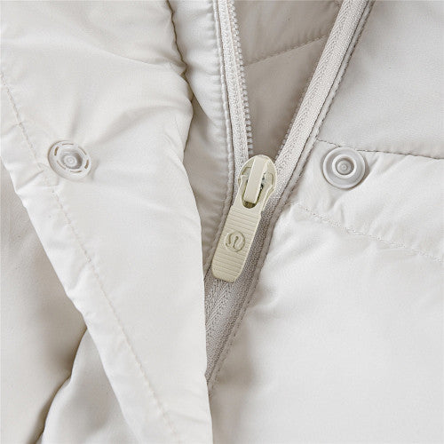 Lululemon White Wunder Puff Hooded Down Jacket – Women's Tonal Edition