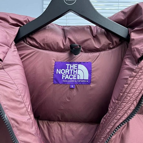 The North Face Purple Label Mauve Pink Nuptse Down Jacket – GORE-TEX INFINIUM Nanamica Hooded