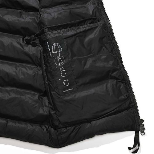 Canada Goose Black Packable Down Vest