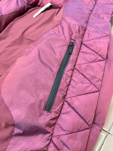 Lululemon Dark Berry Wunder Puff Hooded Down Jacket – Women's