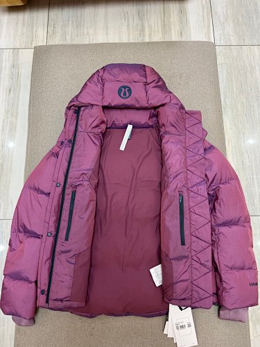 Lululemon Dark Berry Wunder Puff Hooded Down Jacket – Women's