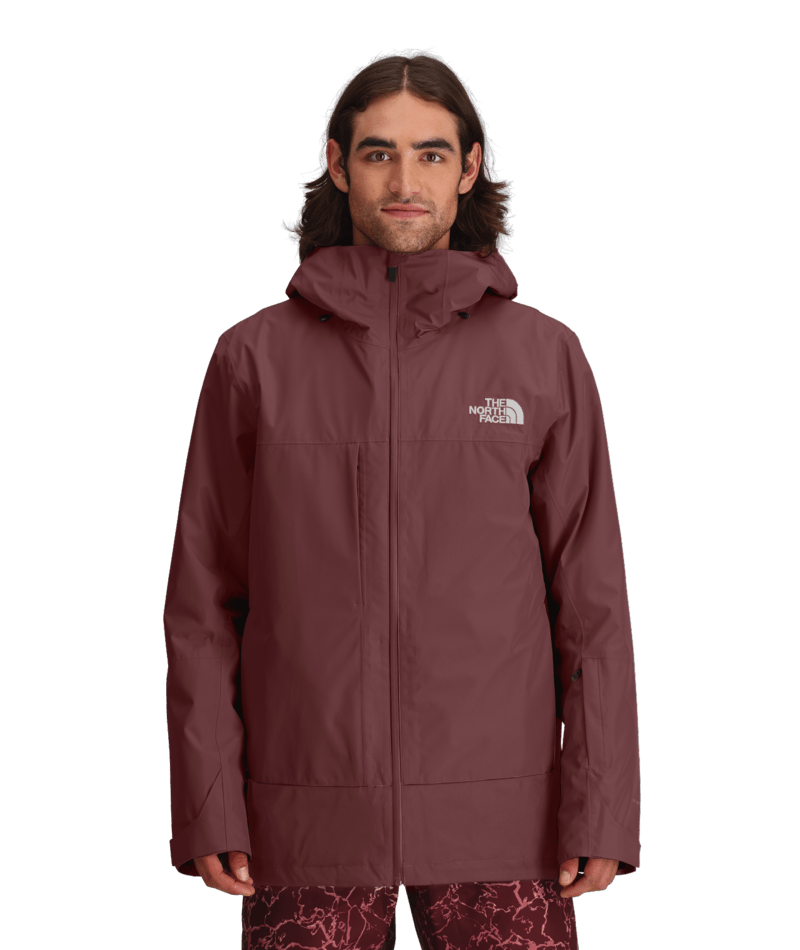 The North Face Fawn Brown Triclimate 3-in-1 Jacket – Waterproof Shell Quilted Liner Hooded