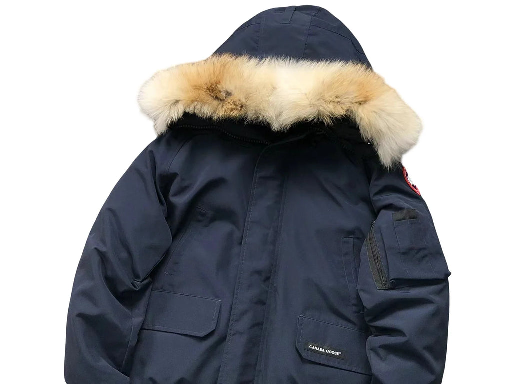Canada Goose Navy Chilliwack Bomber Down Jacket