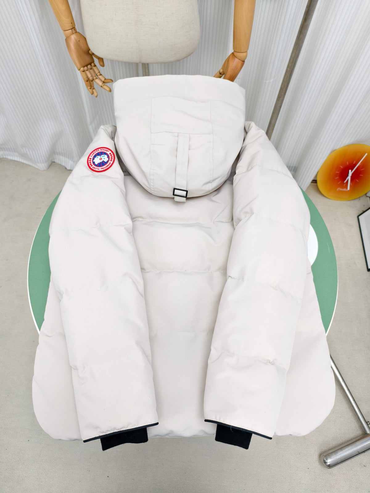 Canada Goose White Down Parka