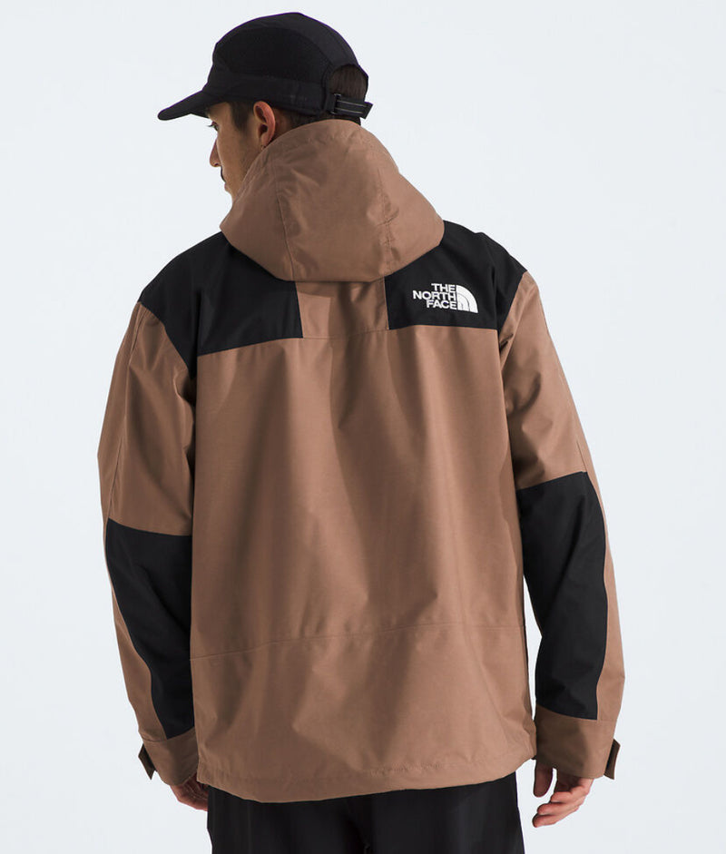 The North Face Khaki Colour-Block Shell Jacket
