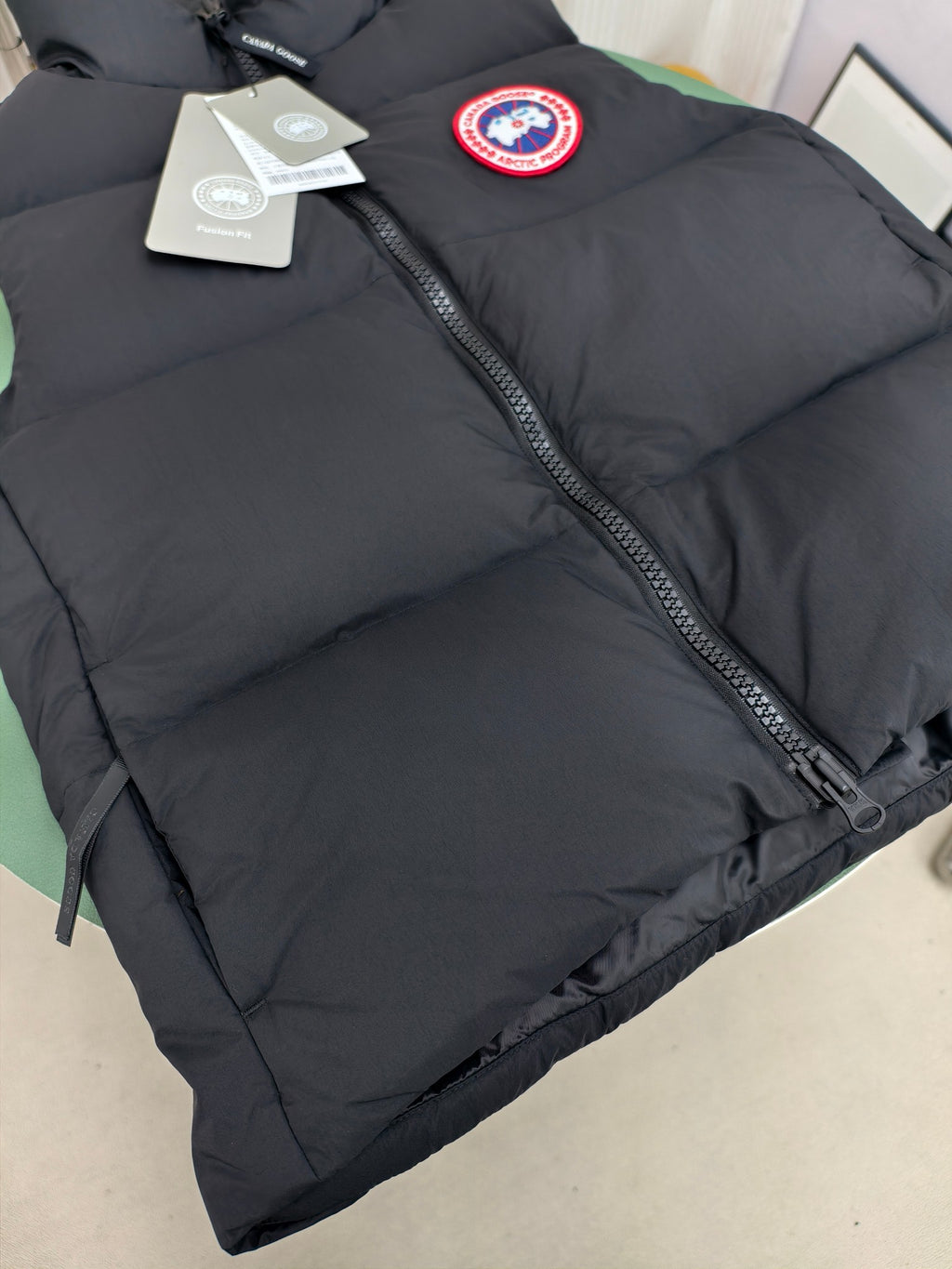 Canada Goose Black Packable Down Vest