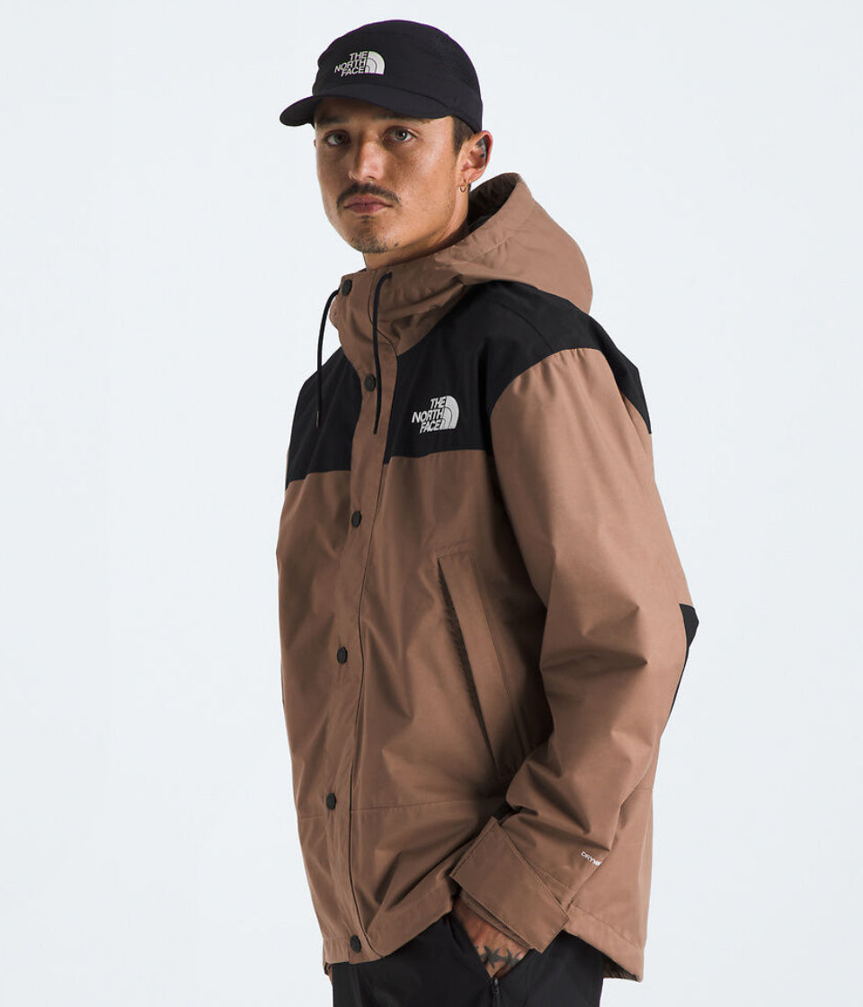 The North Face Khaki Colour-Block Shell Jacket
