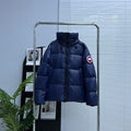 Canada Goose Navy Blue Matte Ripstop Down Jacket – YKK Two-Way Zip