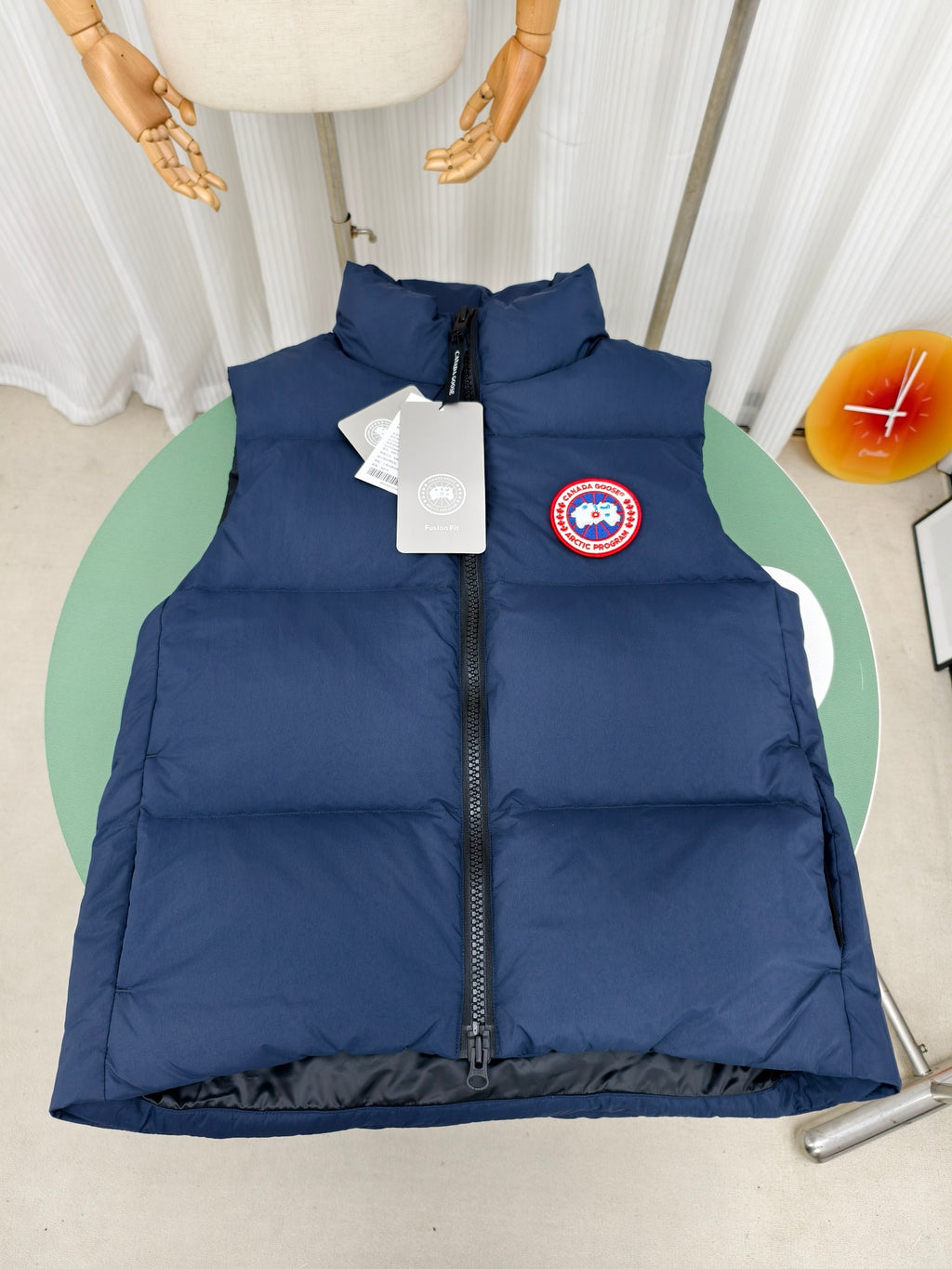 Canada Goose Navy Blue Packable Down Vest