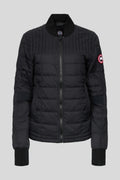 Canada Goose Black Lightweight Quilted Down Bomber Jacket – Women's