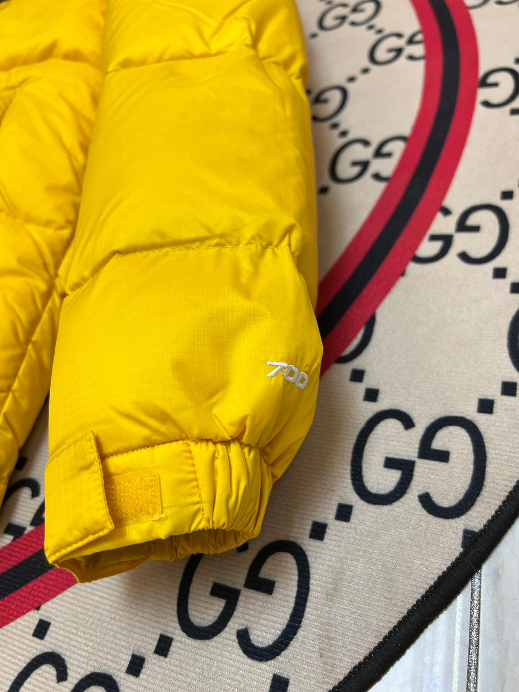 The North Face Summit Gold 1996 Retro Nuptse Hooded Down Jacket – 700-Fill Black Colour-Block Wide-Baffle