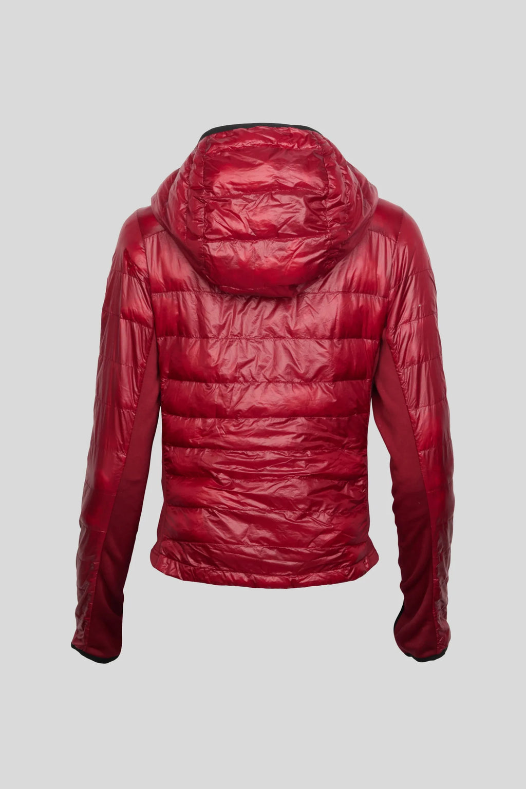 Canada Goose Burgundy Hybridge Lite Hooded Down Jacket – Women's