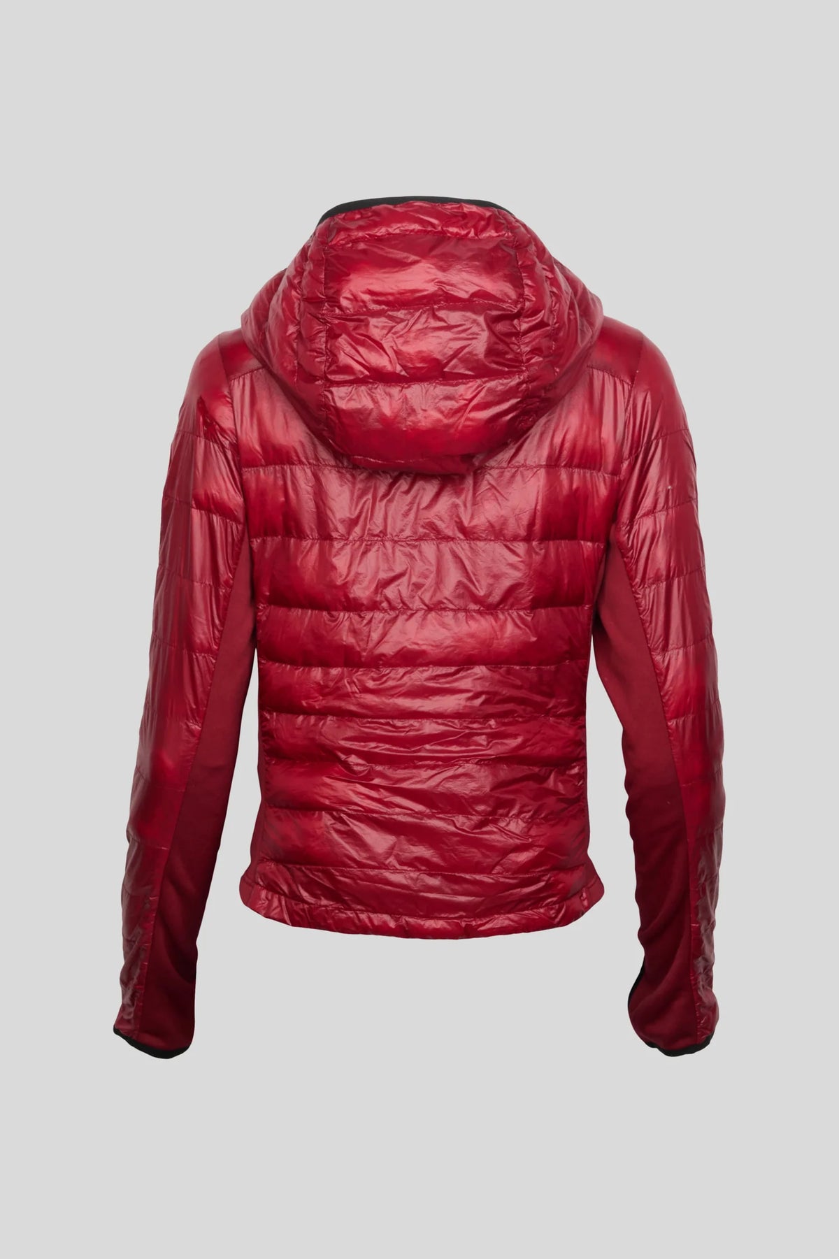 Canada Goose Burgundy Hybridge Lite Hooded Down Jacket – Women's