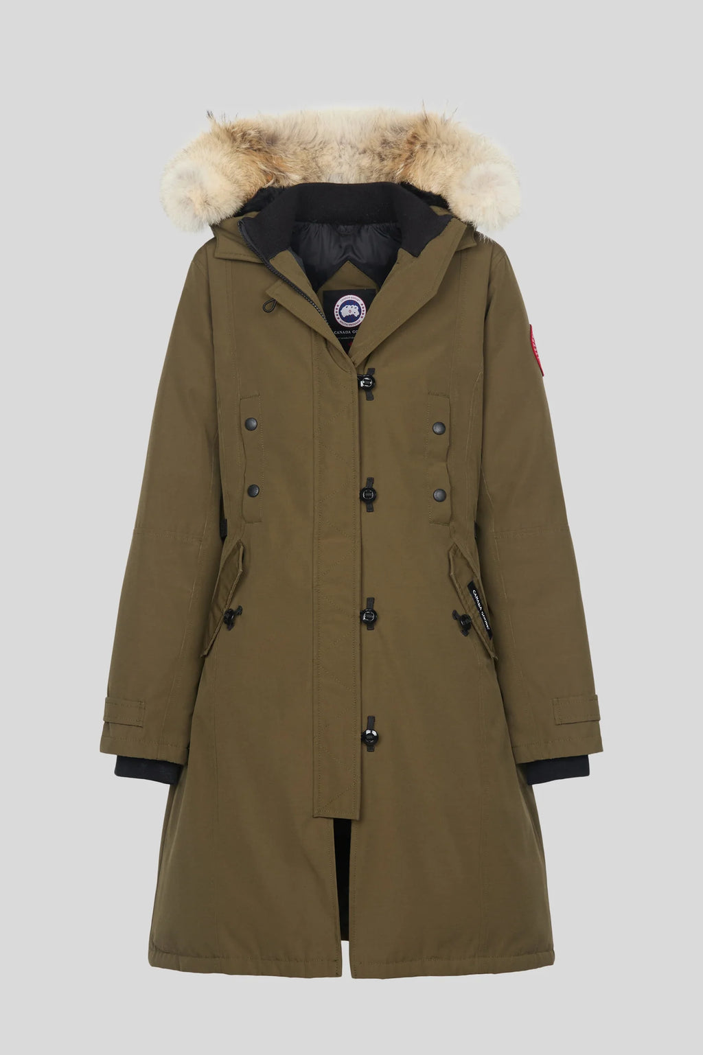 Canada Goose Military Green Long Down Parka