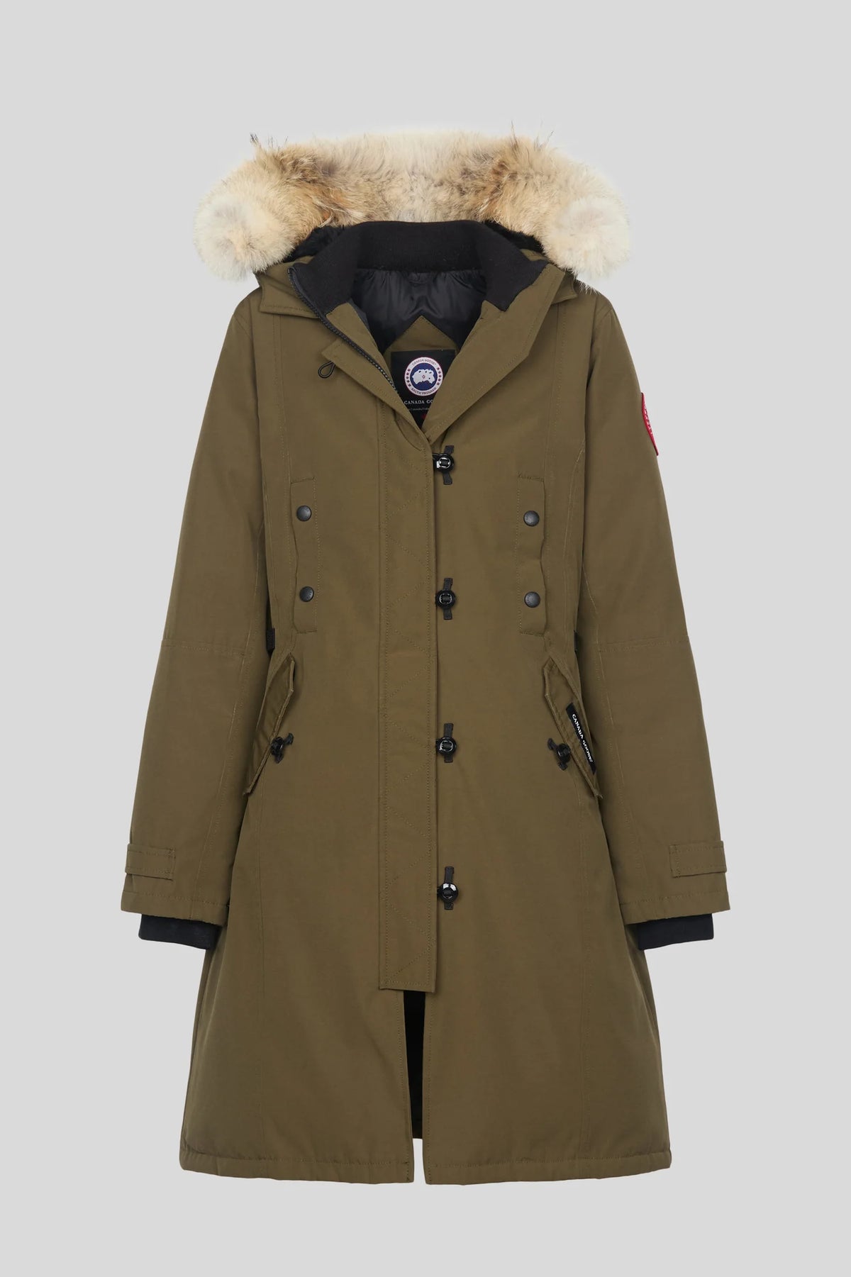 Canada Goose Military Green Long Down Parka